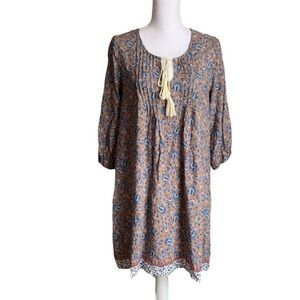 Kori America Multicolored Boho Dress size Medium